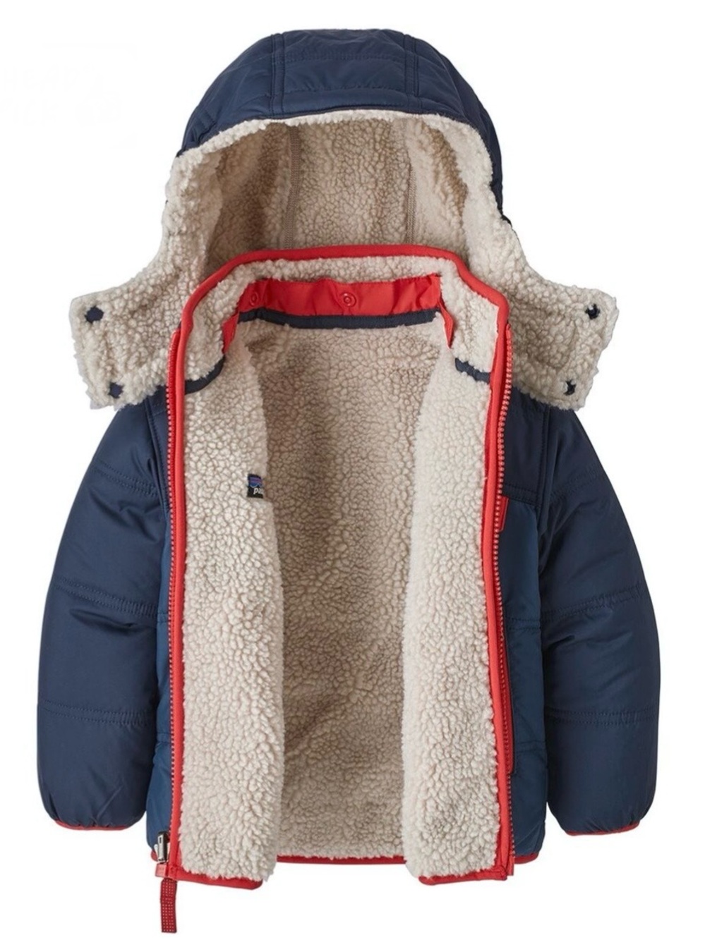 Patagonia Baby Tribbles Reversible Hoodie 5T